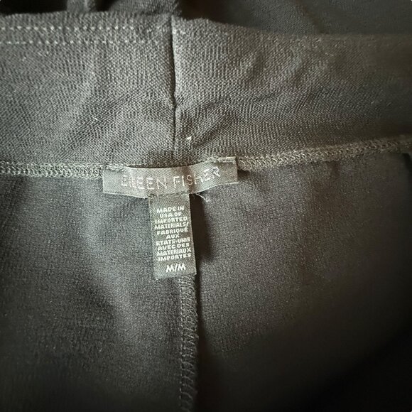 Women's Eileen Fisher Straight Leg Pants with Stretch Waistband Size M - Picture 4 of 5